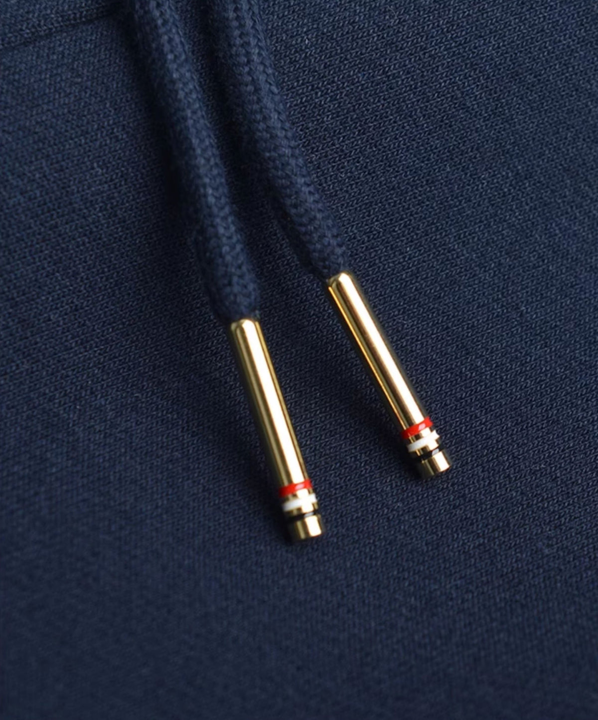 Thom Browne Style Men's Casual Sweatpants - Cotton Signature Four-Bar Detail