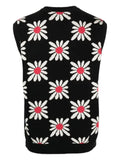 Awake NY floral-print knitted vest