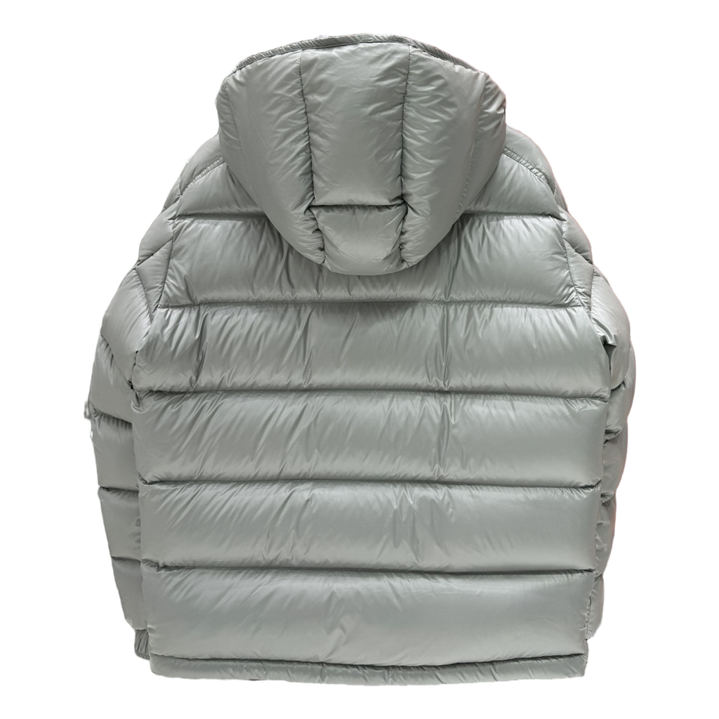 Moncler Maya Hooded Down Puffer Jacket in Gray