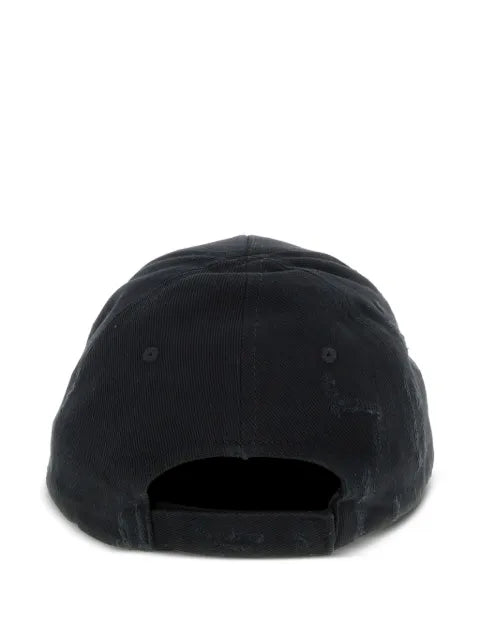 Balenciaga Tilted Typo logo baseball cap