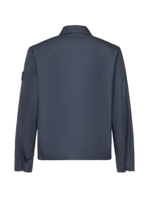 Stone Island 1200011 all-weather cotton canvas S.I. Ghost overshirt