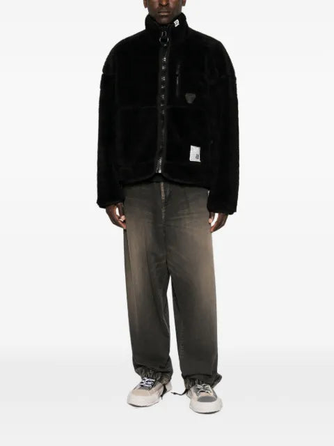 Maison MIHARA YASUHIRO wide back Boa jacket