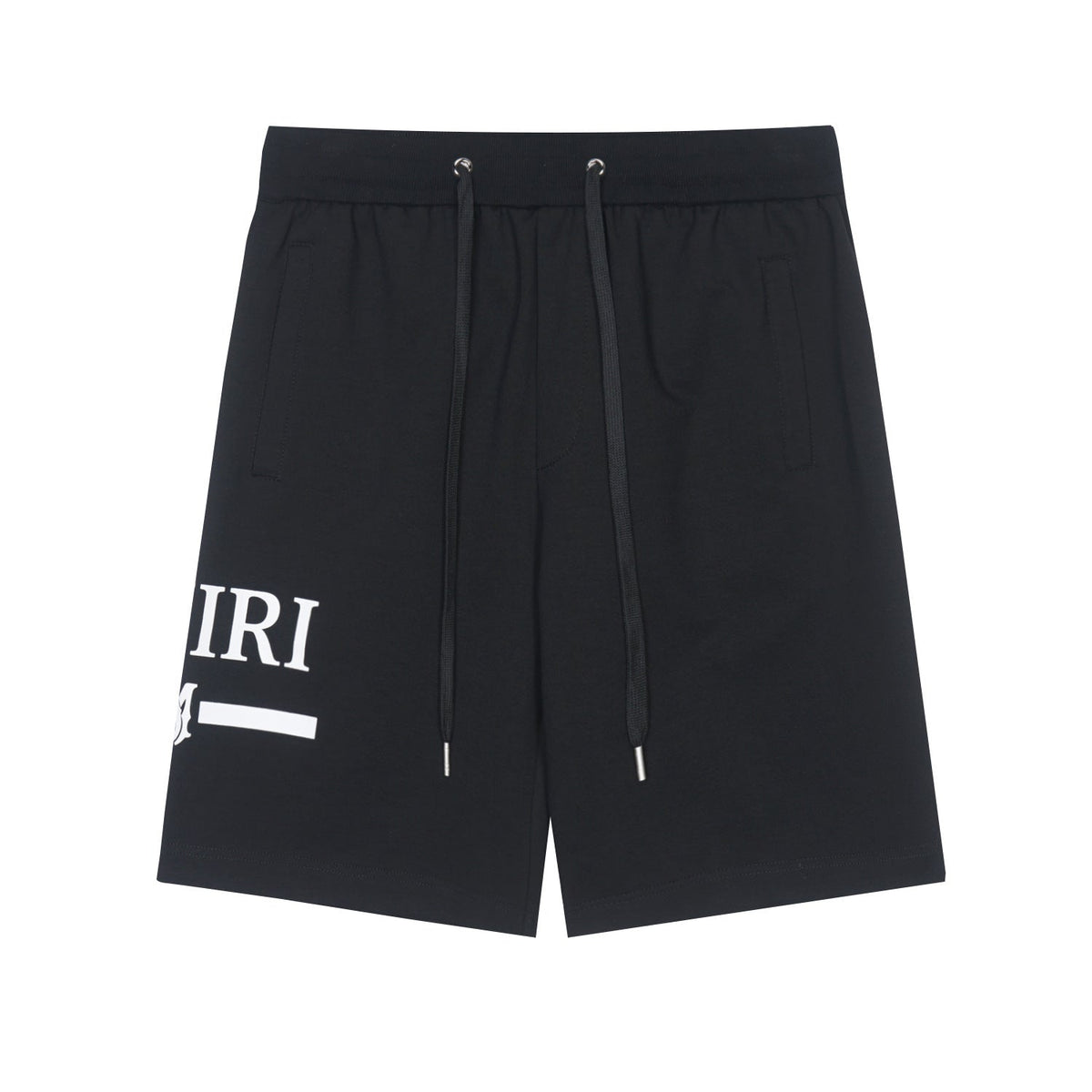 Amiri Paisley Leopard Letter Drawstring Sweat Shorts Streetwear