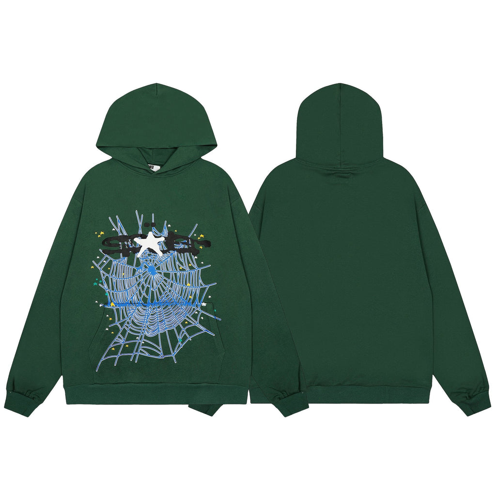 Sp5der Spiderweb Graphic Hoodie