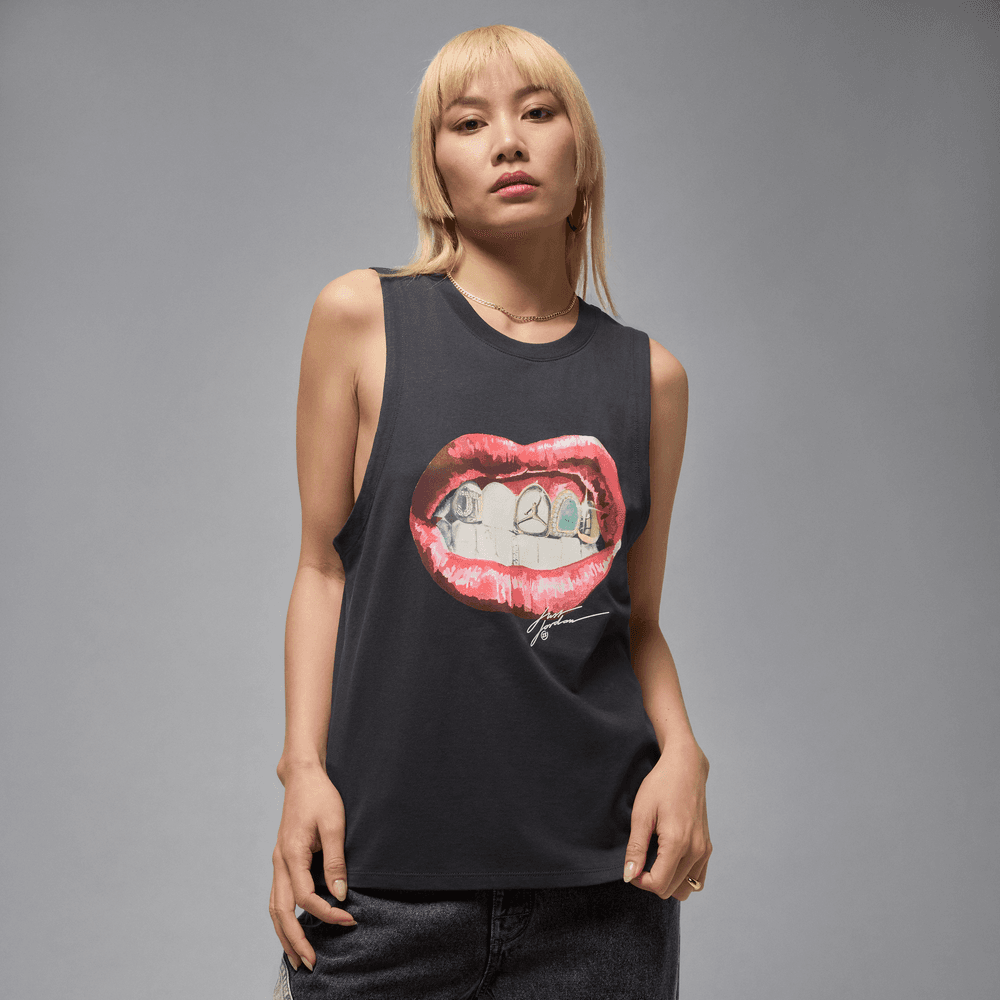 Wmns Air Jordan Flight Sleeveless Graphic Tee