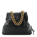 Agneau Arena Small Puffer Bag Black
