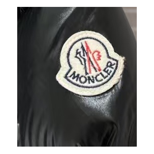 Moncler Hudson Long Down Puffer Coat with Fur Trim