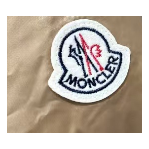 Moncler Hudson Long Down Puffer Coat with Fur Trim