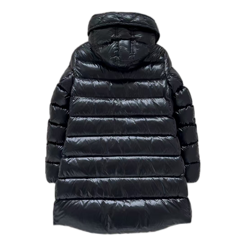 Moncler Suyen Hooded Down Puffer Coat in Black