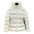 Moncler Fitted Down Puffer Jacket with Adjustable Drawstring Hood