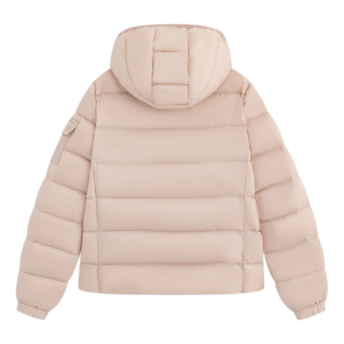 Moncler Gles Fitted Hooded Down Puffer Jacket
