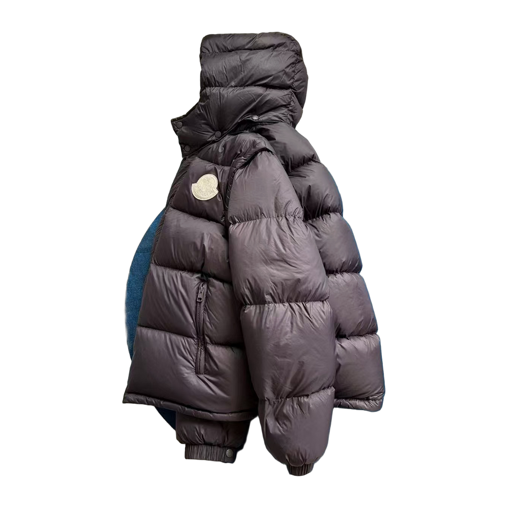Moncler Cyclone Black Convertible Down Jacket