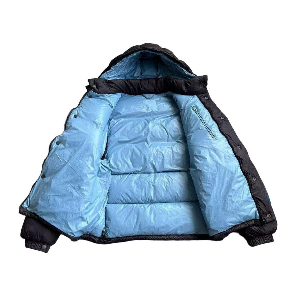Moncler Cyclone Black Convertible Down Jacket