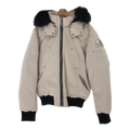 Moose Knuckles Ballistic Fur-Trim Down Bomber Jacket