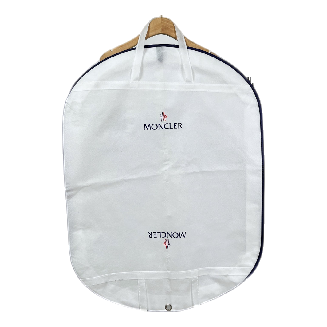 Moncler Off-White Hooded Down Puffer Jacket with Two-Way Zip