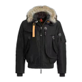 Parajumpers Gobi Hooded Down Bomber Jacket with Fur Trim