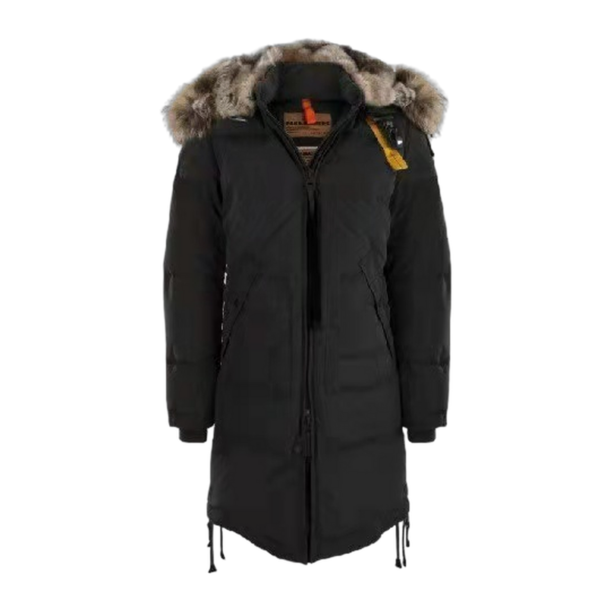 Parajumpers Gobi Hooded Down Bomber Jacket with Fur Trim