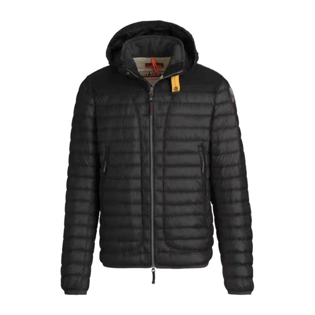 Parajumpers Gobi Hooded Down Bomber Jacket with Fur Trim