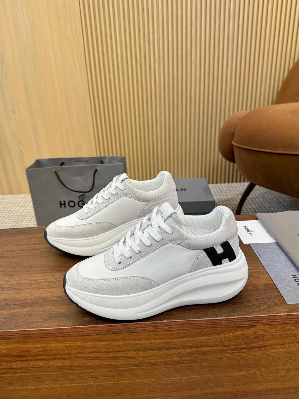 Hogan Women's H696 Platform Sneakers