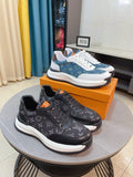 Louis Vuitton Men's Monogram Low-Top Sneakers - Monogram-Pattern Upper
